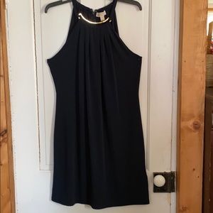 Michael Kors black evening dress.